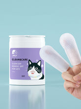 JHLY Ear Cleaning Finger Glove Wet Wipes For Cat