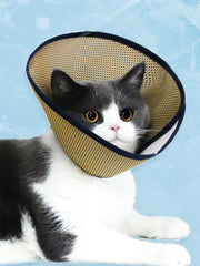 JHLY Natural Bamboo Weaving Breathable Elizabethan Collar For Dog & Cat