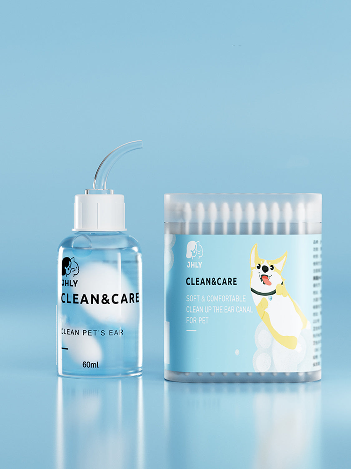 JHLY Antiseptic Ear Cleaner For Dog 60ml