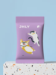 JHLY Pet Wash Free Cleaning Gloves For Dog & Cat 6pcs