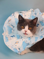 JHLY Adjustable Waterproof Pet Elizabethan Collar For Dog & Cat