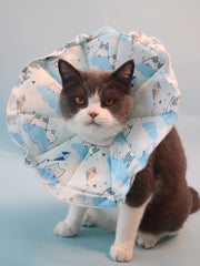 JHLY Adjustable Waterproof Pet Elizabethan Collar For Dog & Cat