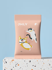 JHLY Pet Wash Free Cleaning Gloves For Dog & Cat 6pcs