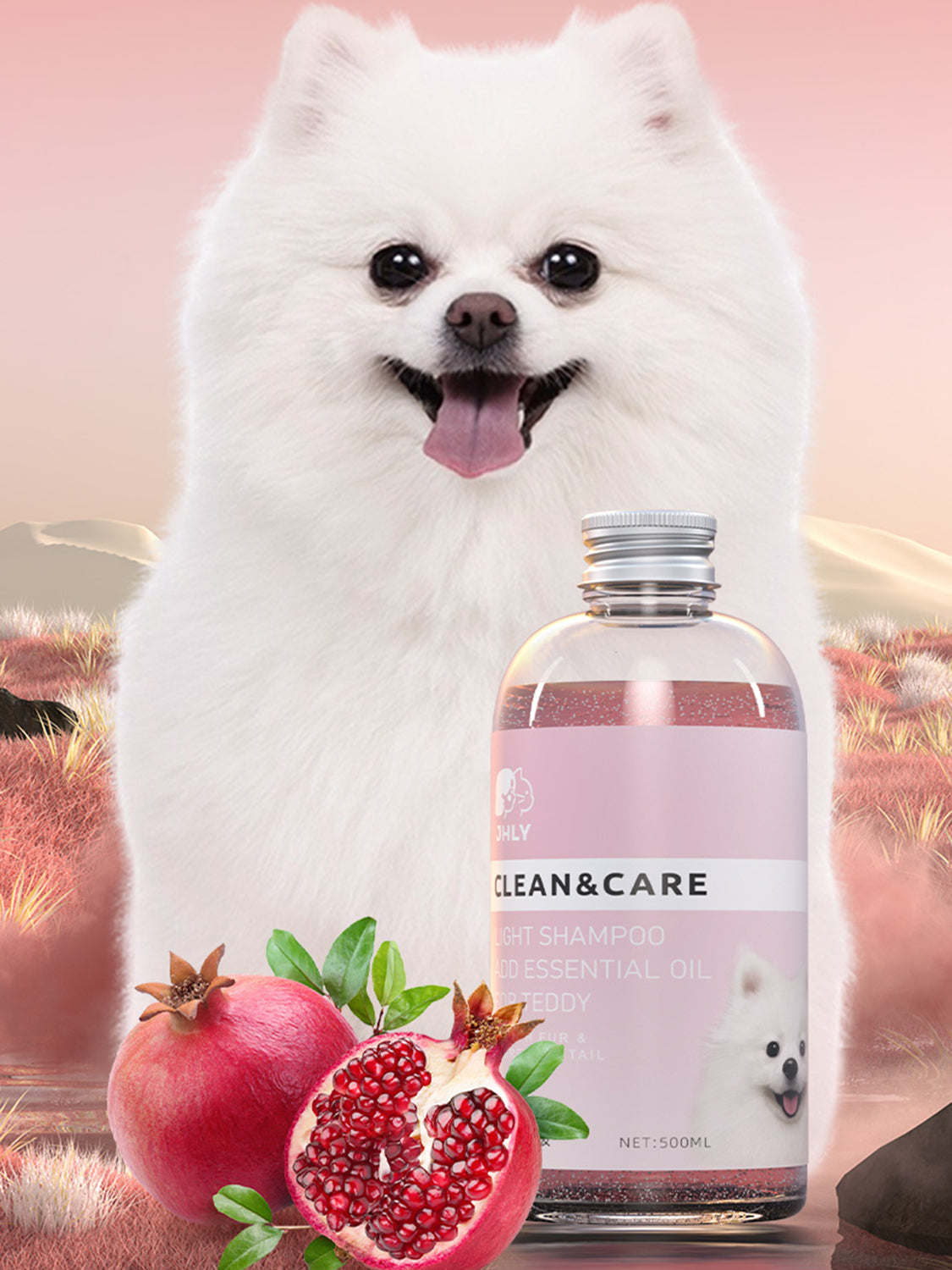 Pomeranian fashion shampoo